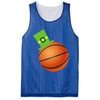 Basketball St Patricks Day Sports Green Leprechaun Hat Cute Gift Mesh Reversible Basketball Jersey Tank