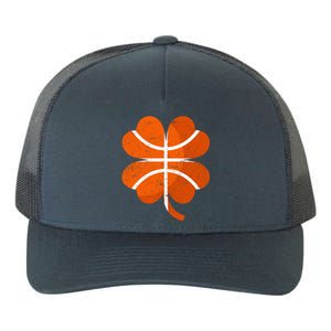 Basketball St Patricks Day Sports Shamrock Costume Gift Yupoong Adult 5-Panel Trucker Hat