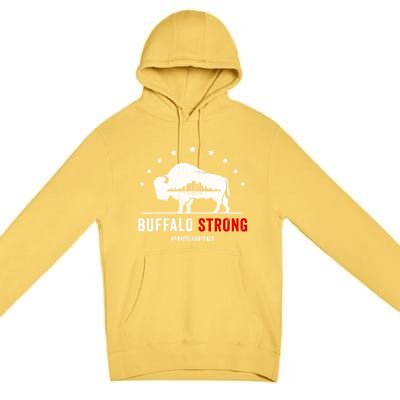 Choose Love Buffalo Strong Pray For Buffalo Premium Pullover Hoodie