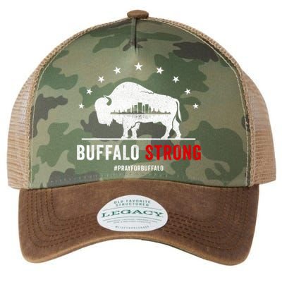 Choose Love Buffalo Strong Pray For Buffalo Legacy Tie Dye Trucker Hat