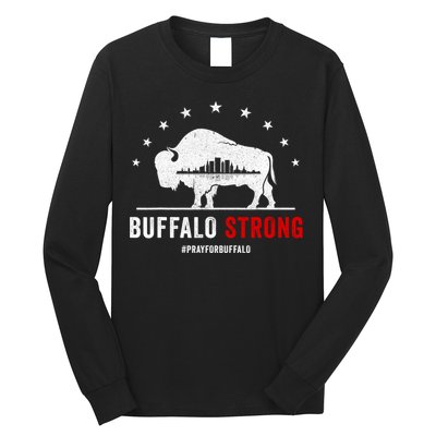 Choose Love Buffalo Strong Pray For Buffalo Long Sleeve Shirt