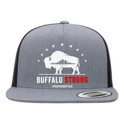 Choose Love Buffalo Strong Pray For Buffalo Flat Bill Trucker Hat