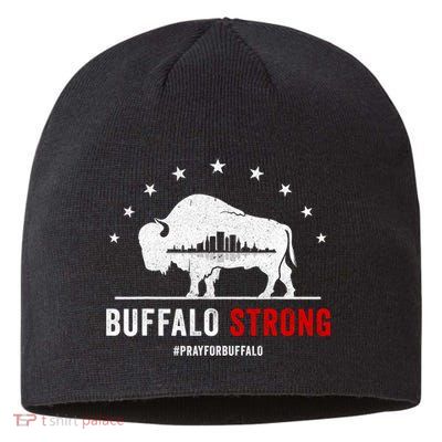 Choose Love Buffalo Strong Pray For Buffalo Sustainable Beanie