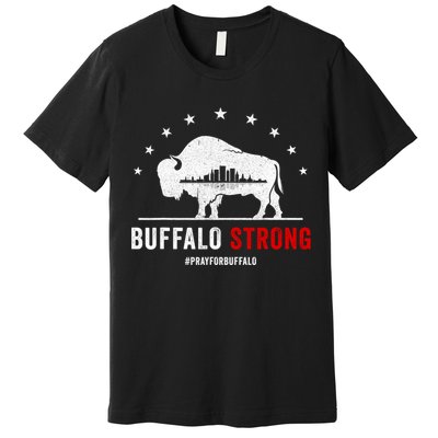 Choose Love Buffalo Strong Pray For Buffalo Premium T-Shirt