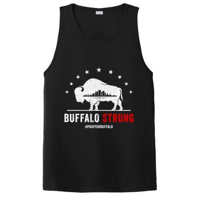 Choose Love Buffalo Strong Pray For Buffalo PosiCharge Competitor Tank