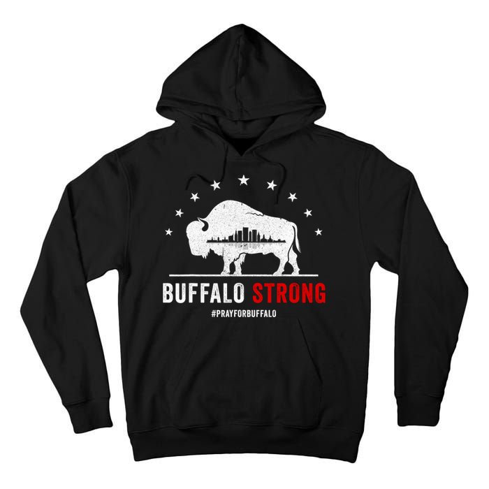 Choose Love Buffalo Strong Pray For Buffalo Tall Hoodie