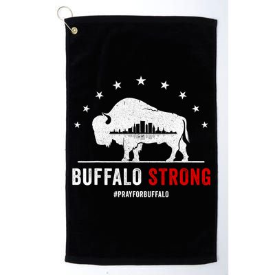 Choose Love Buffalo Strong Pray For Buffalo Golf Towel