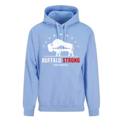 Choose Love Buffalo Strong Pray For Buffalo Unisex Surf Hoodie