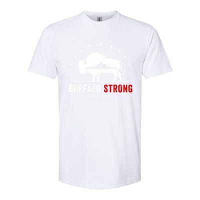 Choose Love Buffalo Strong Pray For Buffalo Softstyle CVC T-Shirt