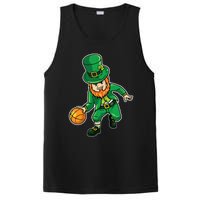 Basketball St Patricks Day PosiCharge Competitor Tank