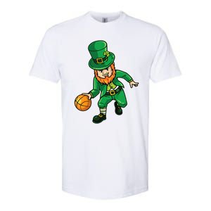 Basketball St Patricks Day Softstyle CVC T-Shirt