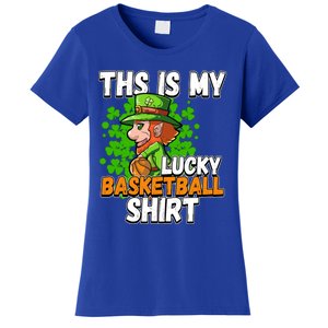 Basketball St Patricks Day Gift Women's T-Shirt