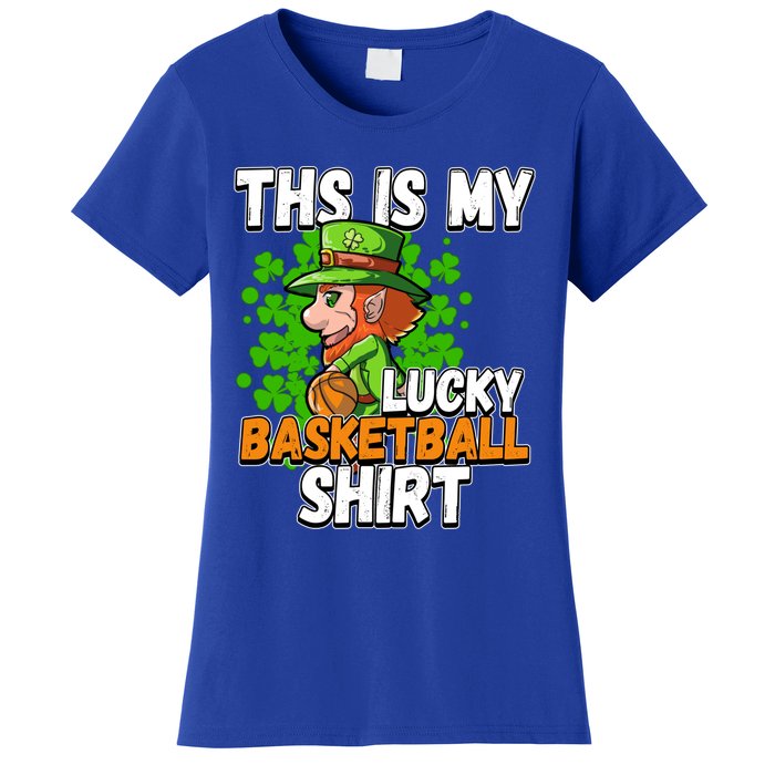 Basketball St Patricks Day Gift Women's T-Shirt