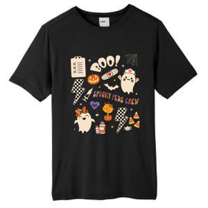 Boo Spooky Peds Crew Ghost Pediatric Nurse Halloween Tall Fusion ChromaSoft Performance T-Shirt