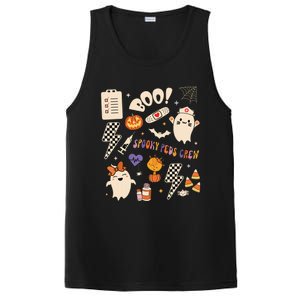 Boo Spooky Peds Crew Ghost Pediatric Nurse Halloween PosiCharge Competitor Tank