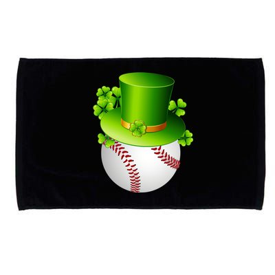 Baseball St Patricks Day Ball Leprechaun Catcher Gift Microfiber Hand Towel