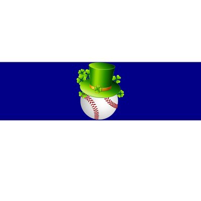 Baseball St Patricks Day Ball Leprechaun Catcher Gift Bumper Sticker