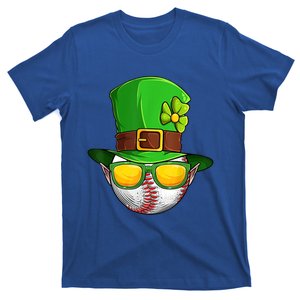 Baseball St Patricks Day Ball Leprechaun Hat Catcher Gift T-Shirt