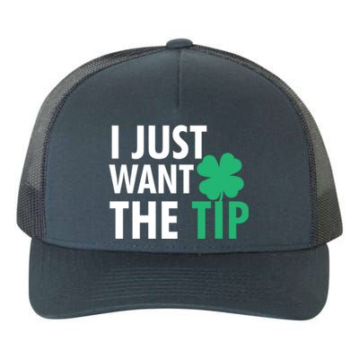 Bartender St Patricks Day Gift Funny Just The Tip Gift Yupoong Adult 5-Panel Trucker Hat