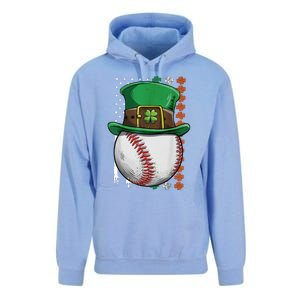 Baseball St Patrick's Day Ball Leprechaun Hat Catcher Lover Sport Unisex Surf Hoodie