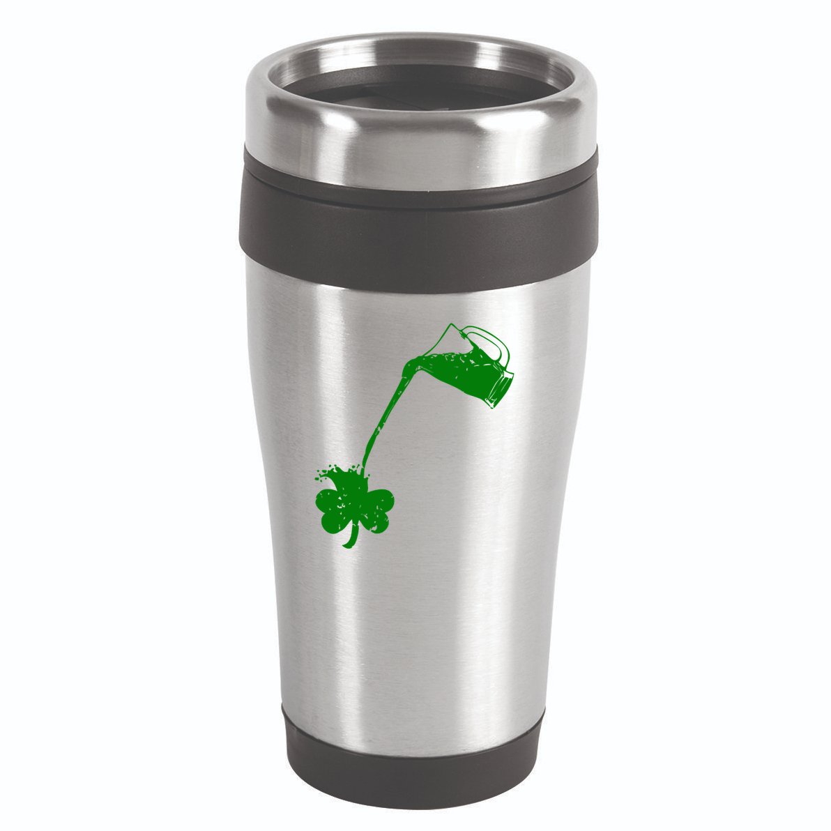 Beer St Patricks Day Holiday 16oz Travel Tumbler