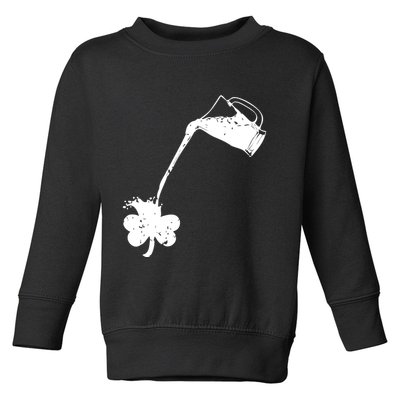 Beer St Patricks Day Holiday Toddler Sweatshirt