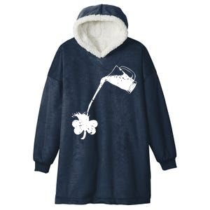 Beer St Patricks Day Holiday Hooded Wearable Blanket