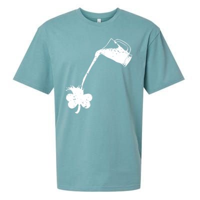 Beer St Patricks Day Holiday Sueded Cloud Jersey T-Shirt