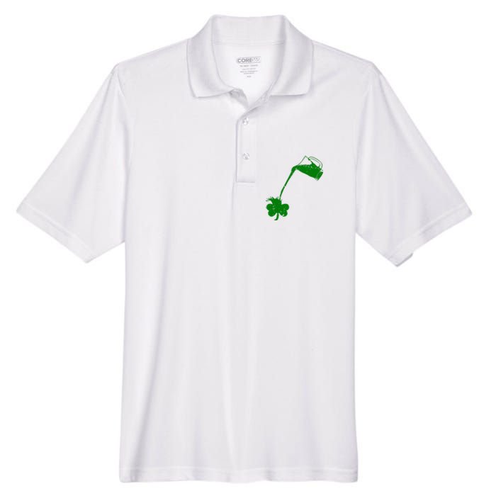 Beer St Patricks Day Holiday Men's Origin Performance Piqué Polo