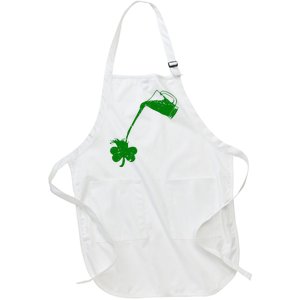 Beer St Patricks Day Holiday Full-Length Apron With Pockets