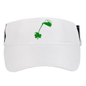 Beer St Patricks Day Holiday Adult Drive Performance Visor