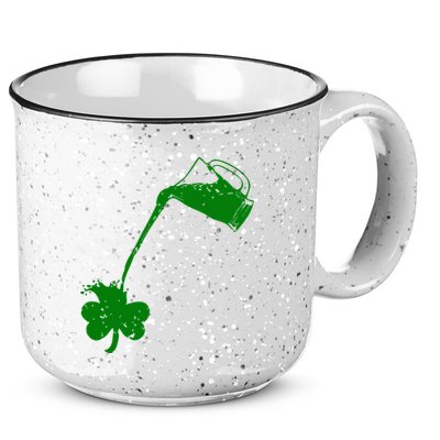 Beer St Patricks Day Holiday 15oz Campfire Ceramic Mug