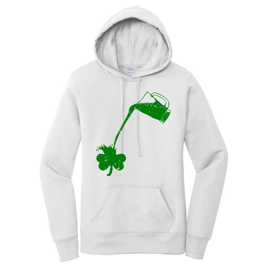 Beer St Patricks Day Holiday Women's Pullover Hoodie