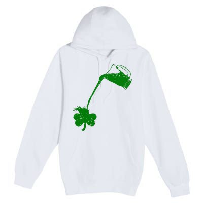 Beer St Patricks Day Holiday Premium Pullover Hoodie