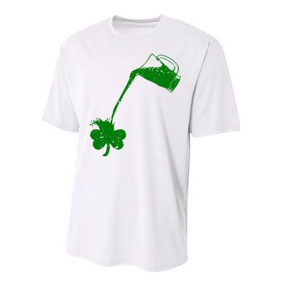 Beer St Patricks Day Holiday Performance Sprint T-Shirt