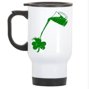 Beer St Patricks Day Holiday Stainless Steel Travel Mug