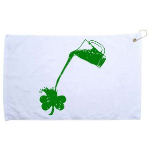 Beer St Patricks Day Holiday Grommeted Golf Towel