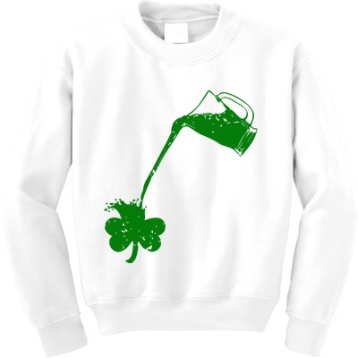 Beer St Patricks Day Holiday Kids Sweatshirt