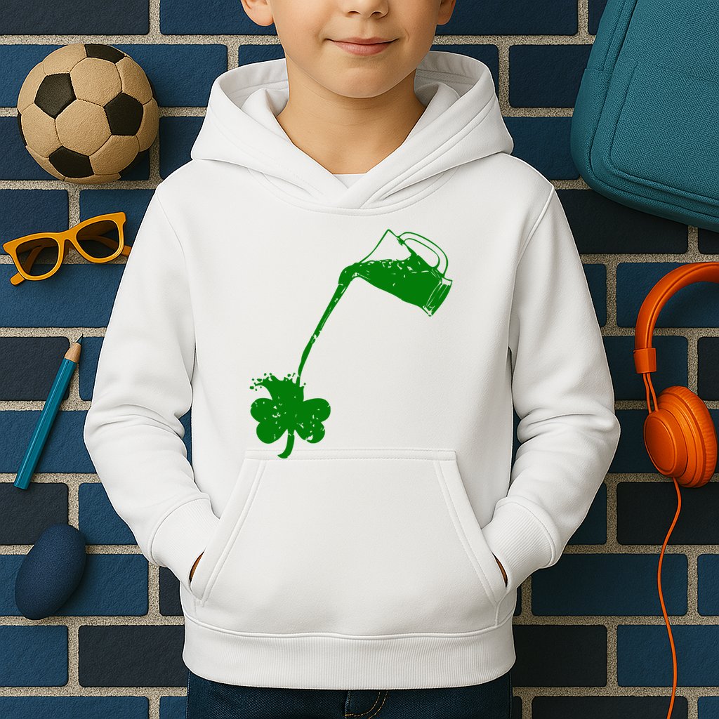 Beer St Patricks Day Holiday Kids Hoodie