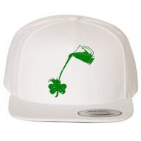 Beer St Patricks Day Holiday Wool Snapback Cap