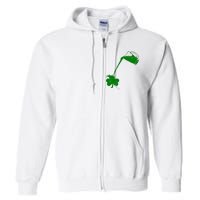 Beer St Patricks Day Holiday Full Zip Hoodie