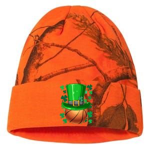 Basketball St Patrick's Day Irish Basketball Leprechaun Hat Gift Kati Licensed 12" Camo Beanie