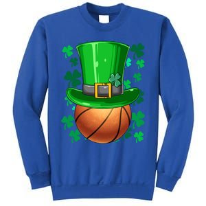 Basketball St Patrick's Day Irish Basketball Leprechaun Hat Gift Sweatshirt