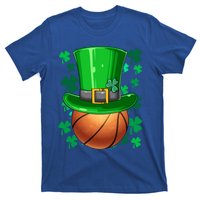 Basketball St Patrick's Day Irish Basketball Leprechaun Hat Gift T-Shirt