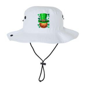 Basketball St Patrick's Day Irish Basketball Leprechaun Hat Gift Legacy Cool Fit Booney Bucket Hat