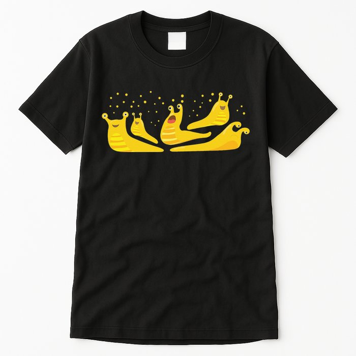 Banana Slug Party Tall T-Shirt