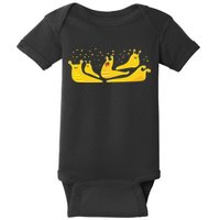 Banana Slug Party Baby Bodysuit