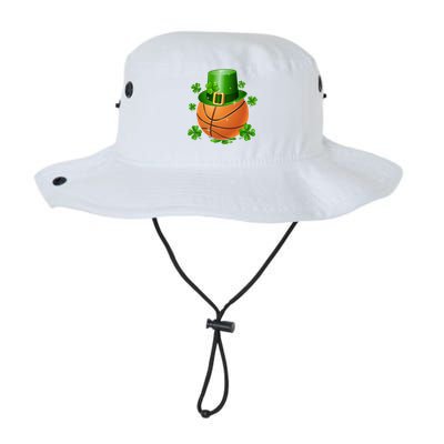 Basketball St Patrick's Day Leprechaun Shamrock Gift Legacy Cool Fit Booney Bucket Hat