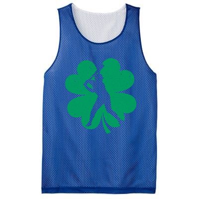 Baseball St Patricks Day Irish Catcher Pitcher Shamrock Gift Mesh Reversible Basketball Jersey Tank