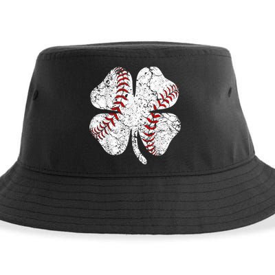 Baseball St Patricks Day, Shamrock, St Patricks Day, Funny St Patricks Day, Sustainable Bucket Hat